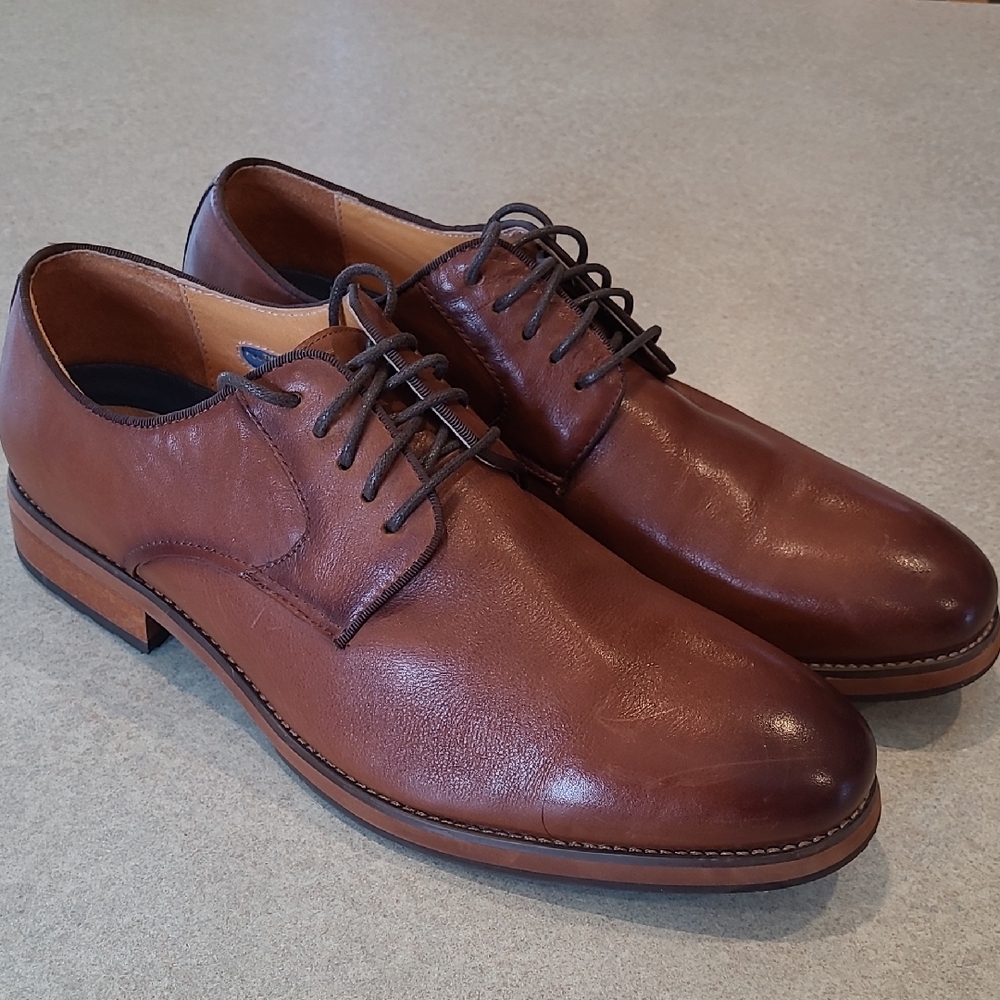 Florsheim Blaze 11EEE Rich Brown Leather Oxfords